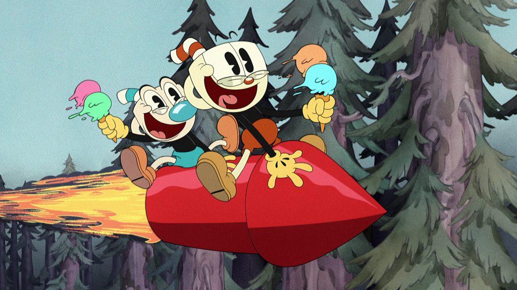 The Cuphead Show is cringy en verwarrend The Cuphead Show is cringy en verwarrend