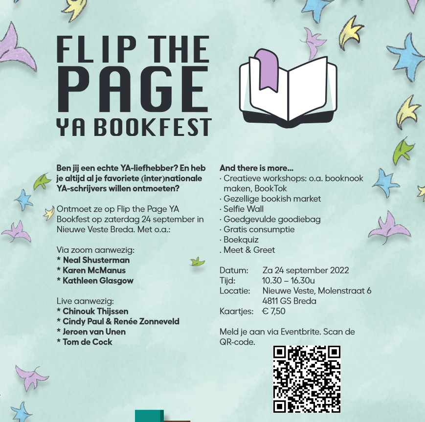 Koop je kaartjes voor Flip the Page Bookfest!