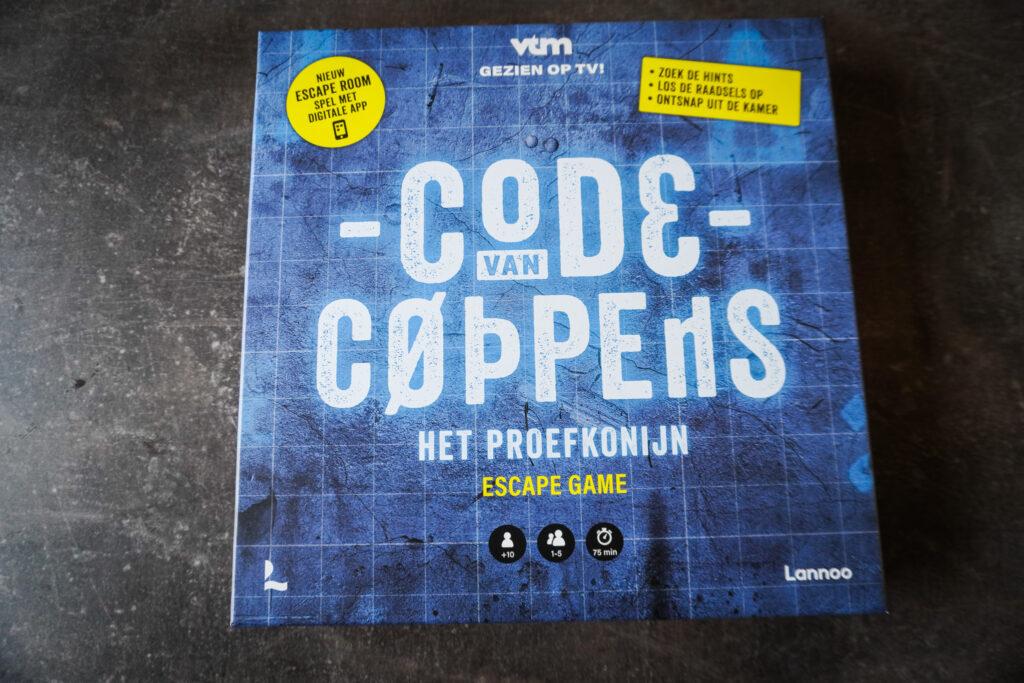Code van Coppens: Het Proefkonijn is een spel voor het hele gezin