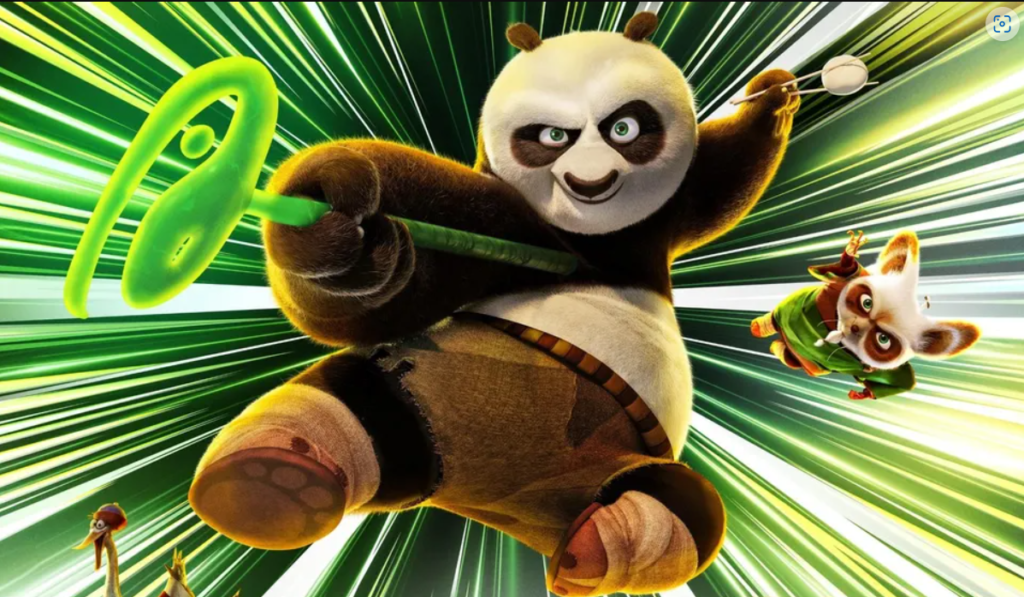 Kung Fu Panda 4 is een vermakelijk familie-avontuur